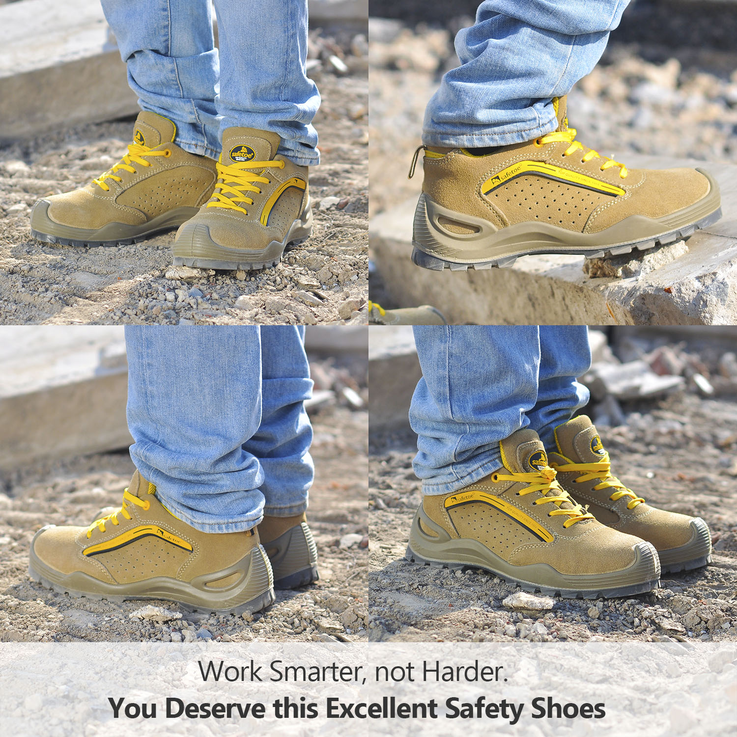 Breathable Summer Safety Shoes L-7296