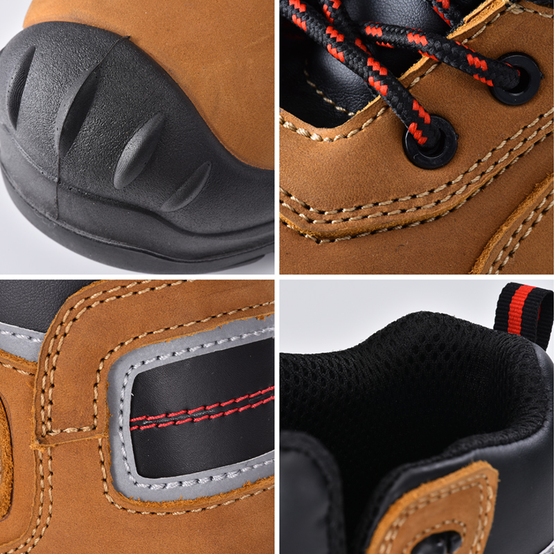 Ready Stock Oil Resistant Composite Toe Safety Boots M-8518 Overcap