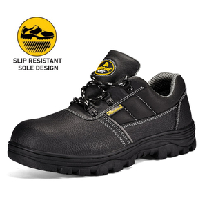 Oil Water Resistant Anti Slip Safety Shoes Steel Toe L-7006RB